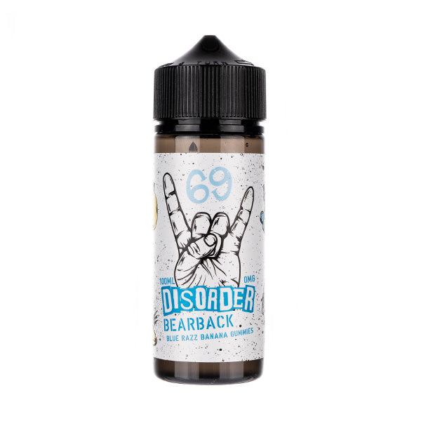 Bearback 100ml Shortfill E-Liquid by Disorder