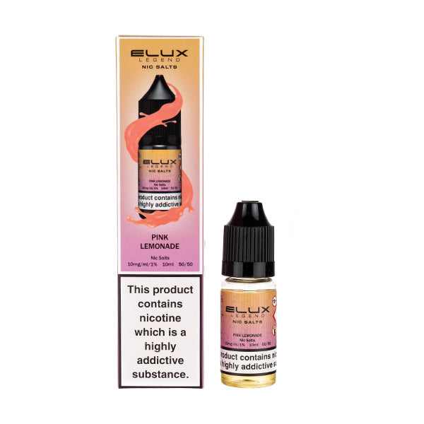 Pink Lemonade Nic Salt E-Liquid by Elux Legend