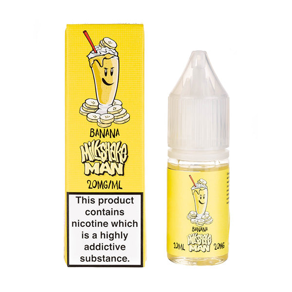 Banana Nic Salt E-Liquid by Milkshake Man