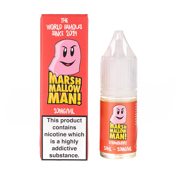 Strawberry Nic Salt E-Liquid by Marshmallow Man