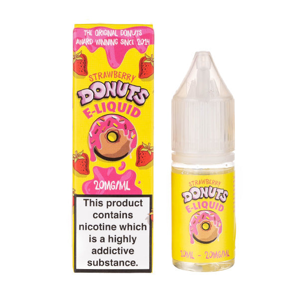 Strawberry Donuts Nic Salt E-Liquid by Donuts