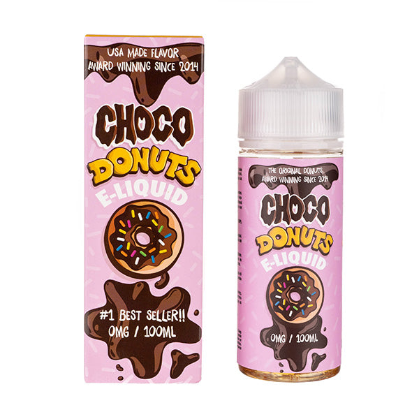 Choco Donuts 100ml Shortfill E-Liquid by Donuts