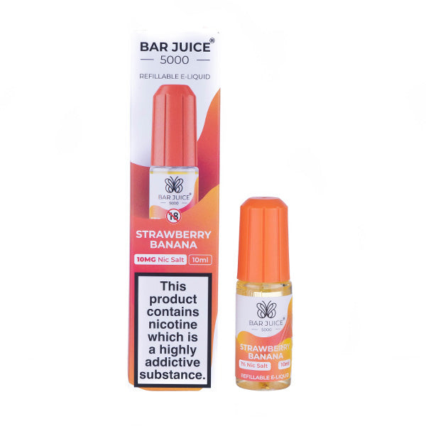 Strawberry Banana Nic Salt E-Liquid by Bar Juice 5000