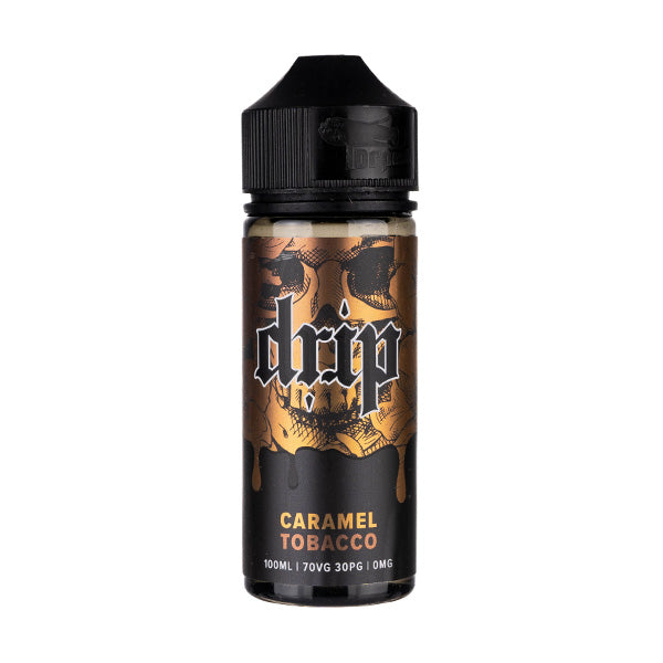 Caramel Tobacco 100ml Shortfill E-Liquid by Drip