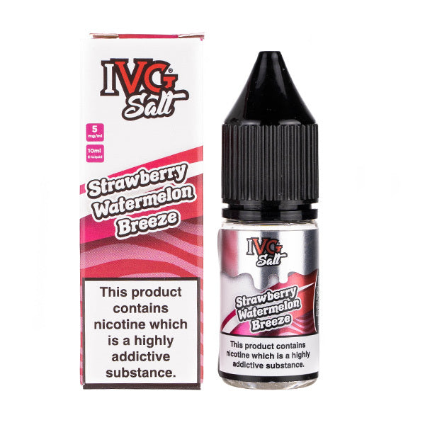 Strawberry Watermelon Breeze Nic Salt E-Liquid by IVG