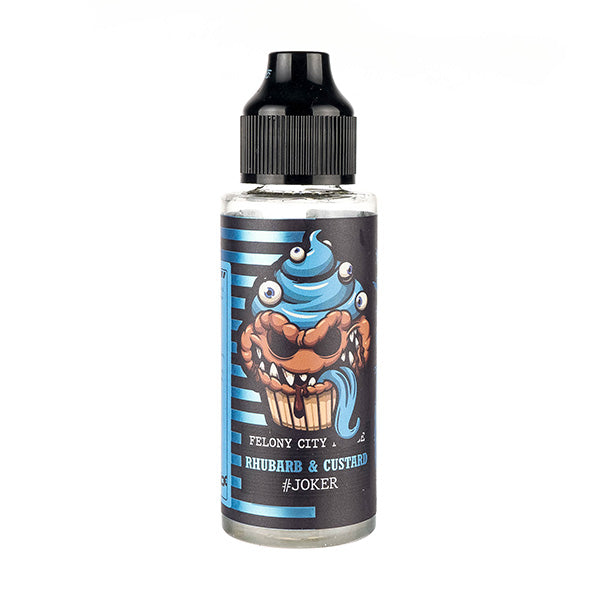 Rhubarb & Custard 100ml Shortfill E-Liquid by Felony