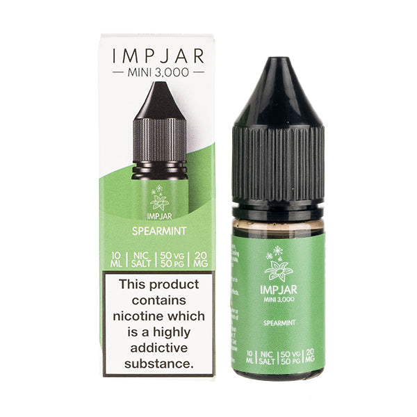 Spearmint Nic Salt E-Liquid by Imp ...