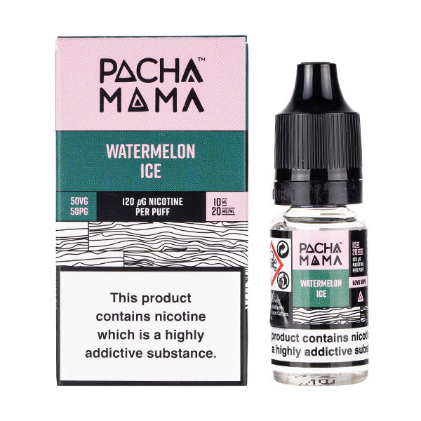 Watermelon Ice Nic Salt E-Liquid by Pacha Mama