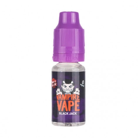 Black Jack E-Liquid by Vampire Vape (Nicotine Free)