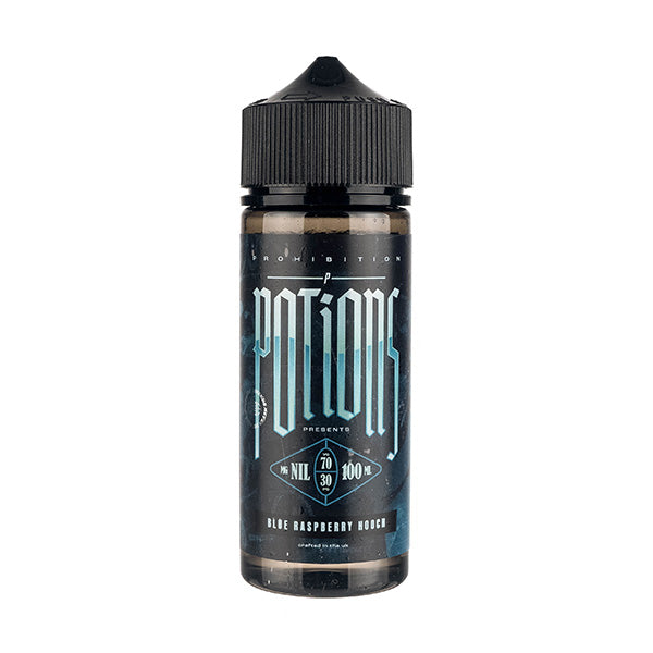 Blue Raspberry Hooch 100ml Shortfill E-Liquid by Prohibition Potions