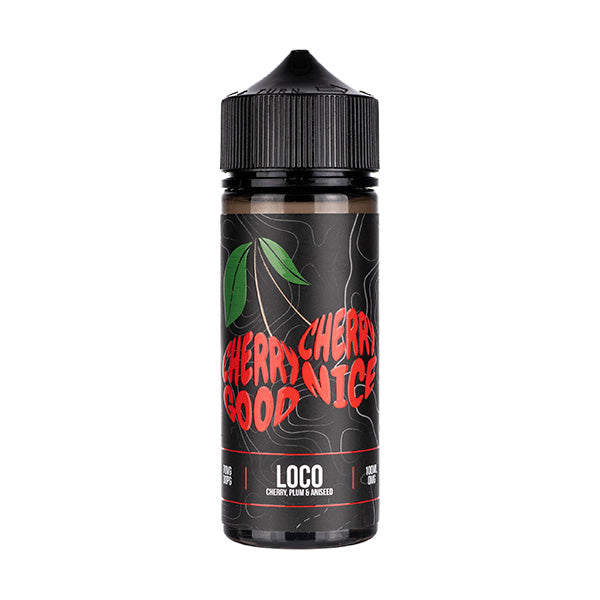 Loco Cherry Good Cherry 100ml Shortfill E-Liquid by Wick Liquor