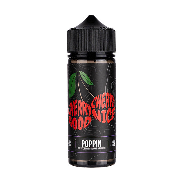 Poppin Cherry Good Cherry 100ml Shortfill E-Liquid by Wick Liquor
