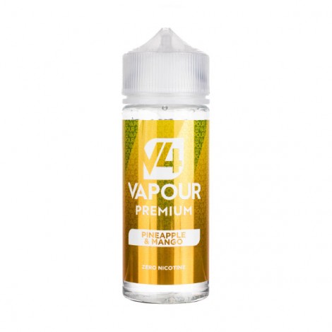 Pineapple & Mango 100ml Shortfill E-Liquid by V4 Vapour