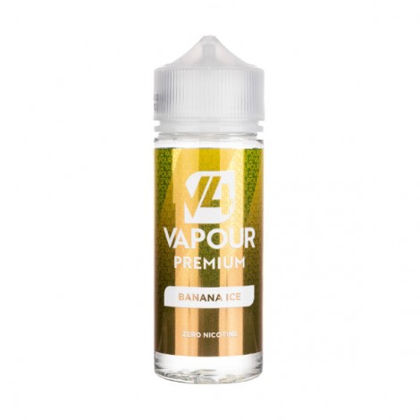Banana Ice 100ml Shortfill E-Liquid by V4 Vapour