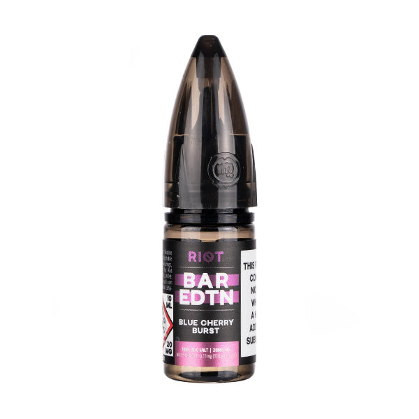 Blue Cherry Burst Nic Salt E-Liquid by Riot Squad Bar Edtn