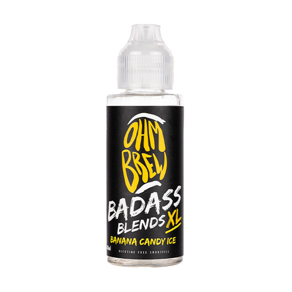 Banana Candy Ice 100ml Shortfill E-Liquid by Ohm Brew