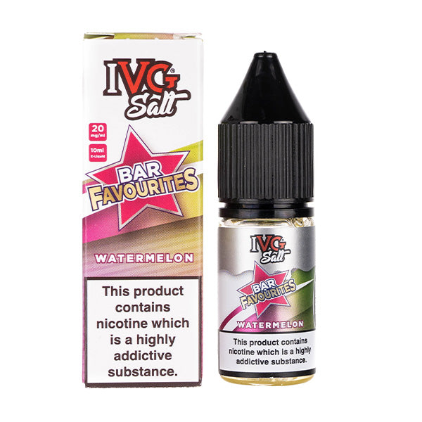 Watermelon Nic Salt E-Liquid by IVG Bar Favourites