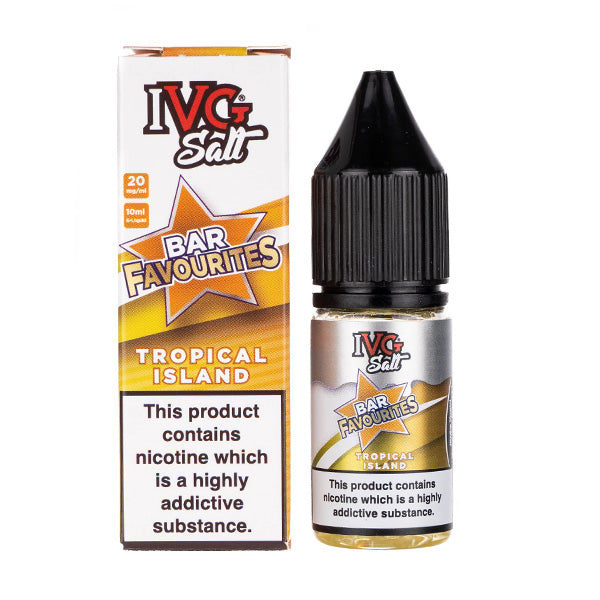 Tropical Island Nic Salt E-Liquid by IVG Bar Favourites