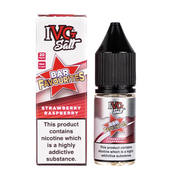 Strawberry Raspberry Nic Salt E-Liquid by IVG Bar Favourites