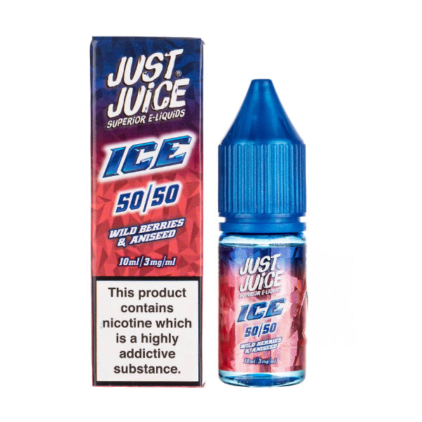 Wild Berries & Aniseed Ice 50/50 E-Liquid by Just Juice Ice