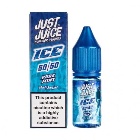 Pure Mint Ice 50/50 E-Liquid by Just Juice Ice