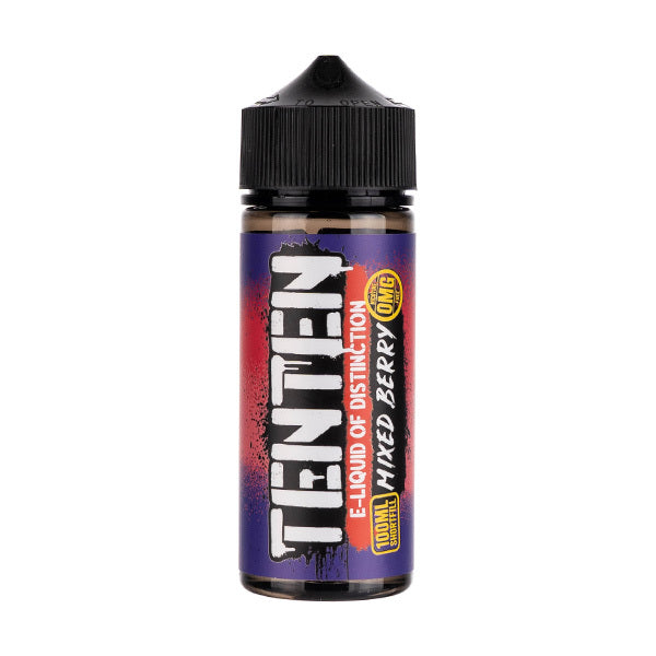 Mixed Berries 100ml Shortfill by TenTen