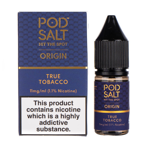 True Tobacco Nic Salt by Pod Salt Origin
