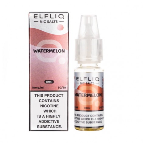 Watermelon Nic Salt E-Liquid by Elfliq