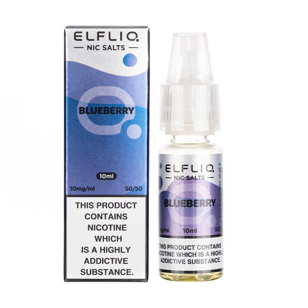 Blueberry Nic Salt E-Liquid by Elfliq