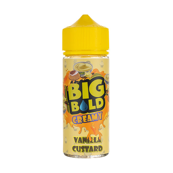 Vanilla Custard 100ml Shortfill E-Liquid by Big Bold Creamy