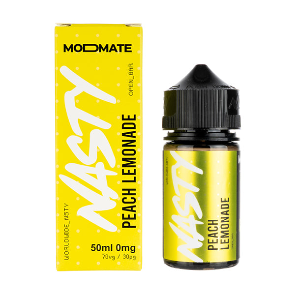 Peach Lemonade 50ml Shortfill E-Liquid by Nasty Juice Modmate