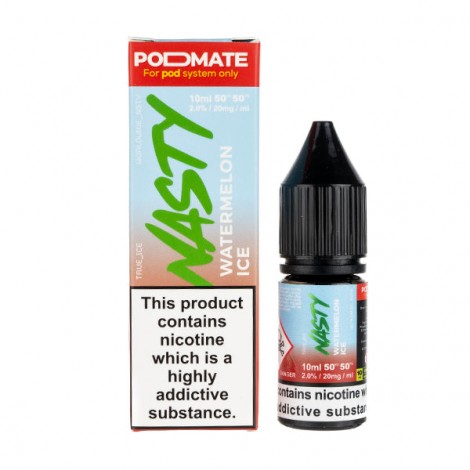 Watermelon Ice Nic Salt E-Liquid by Nasty Juice Podmate