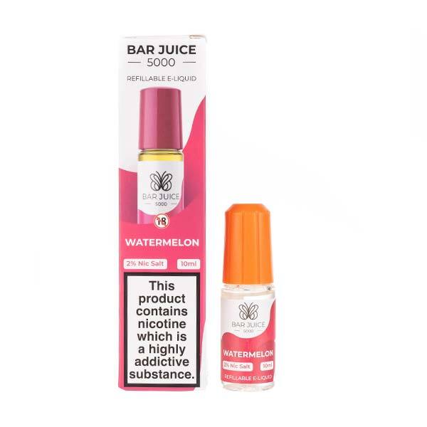Watermelon Nic Salt E-Liquid by Bar ...