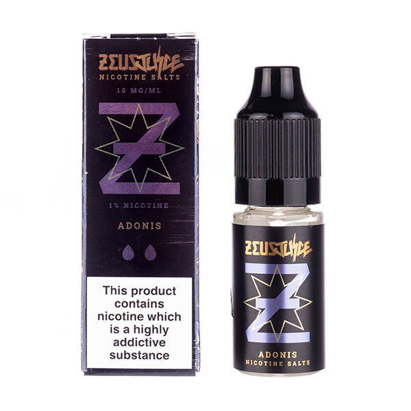 Adonis Nic Salt E-Liquid by Zeus ...
