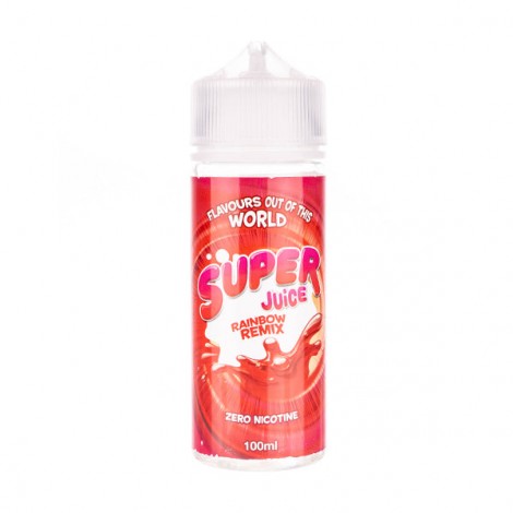 Rainbow Remix 100ml Shortfill E-Liquid by Super Juice