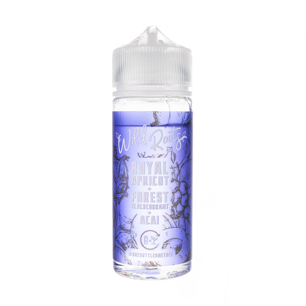 Royal Apricot, Blackcurrant and Acai 100ml Shortfill E-Liquid by Wild Roots