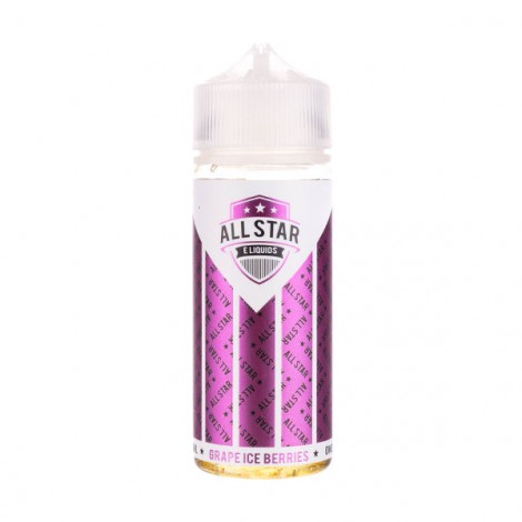 Grape Ice Berries 100ml Shortfill E-Liquid by All Star