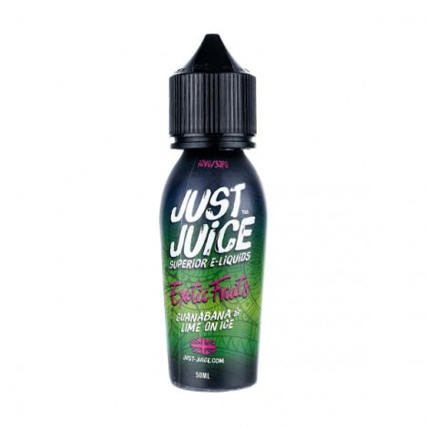Guanabana & Lime On Ice 50ml Shortfill E-Liquid by Just Juice
