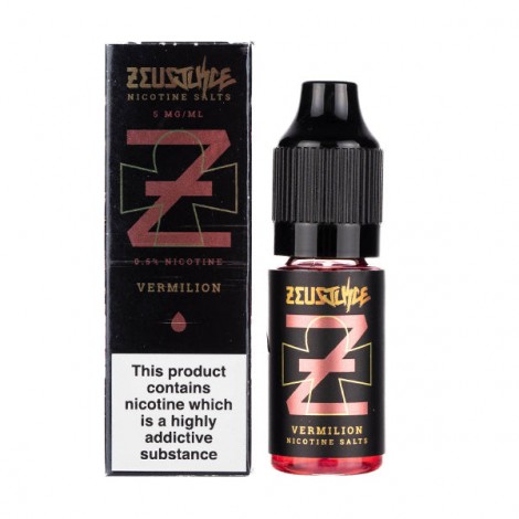 Vermilion Nic Salt E-Liquid by Zeus Juice