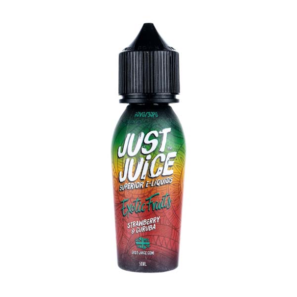 Strawberry & Curuba 50ml Shortfill E-Liquid by Just Juice