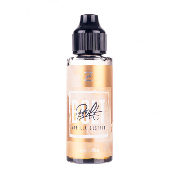 Vanilla Custard 100ml Shortfill E-Liquid by Bolt