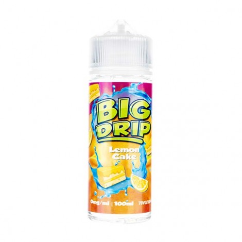 Lemon Cake 100ml Shortfill E-Liquid by Big Drip