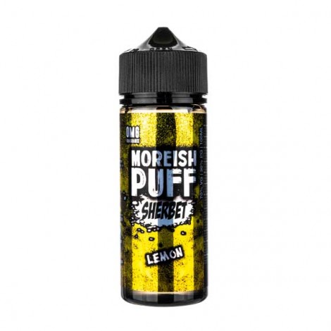 Lemon Sherbet 100ml Shortfill E-Liquid by Moreish Puff