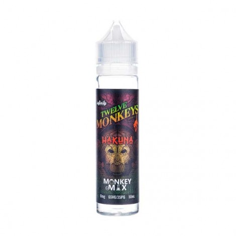 Hakuna 50ml Shortfill E-Liquid by Twelve Monkeys