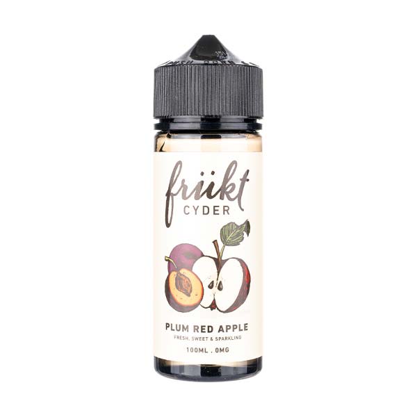 Plum Red Apple 100ml Shortfill E-Liquid by Frukt Cyder