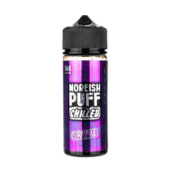 Chilled Grape 100ml Shortfill E-Liquid by Moreish Puff