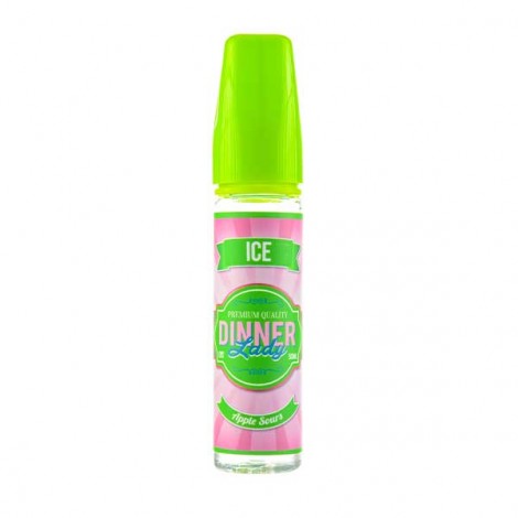 Apple Sours Ice 50ml Shortfill E-Liquid by Dinner Lady