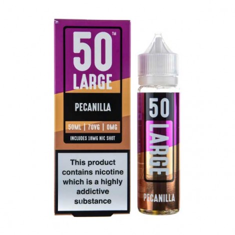 Pecanilla 50ml Shortfill E-Liquid by 50 Large