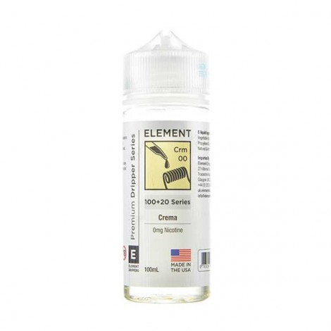 Crema 100ml Shortfill E-Liquid by Element
