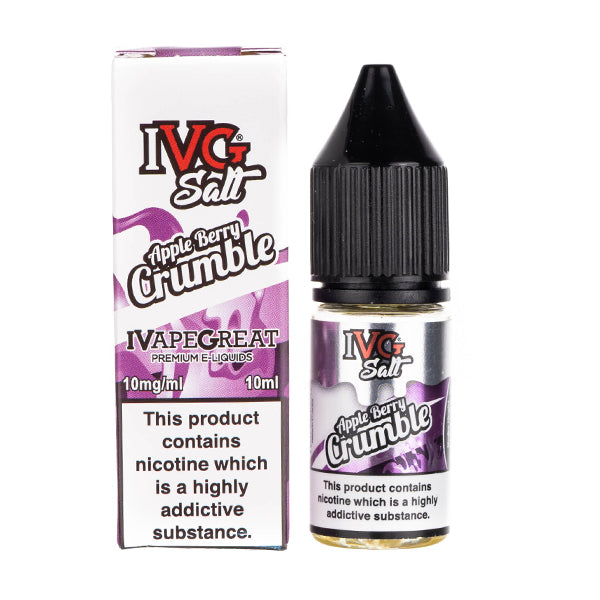 Apple Berry Crumble Nic Salt E-Liquid ...